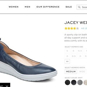 Jacey Vionic wedge shoe